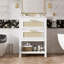 Meuble-lavabo avec lavabo en céramique intégré, tiroirs profonds et basculants pour un rangement efficace dans les petites et moyennes salles de bain-1536125972