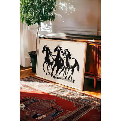 Peinture décorative encadrée
