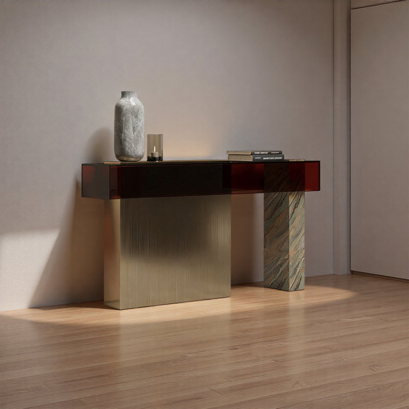 Console Modern Modern, H 31,5 po x l 70,87 po x P 13,78 po