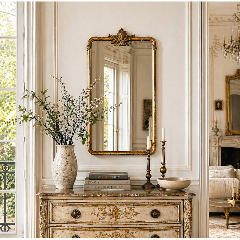 Rami Rectangle Metal Mirror