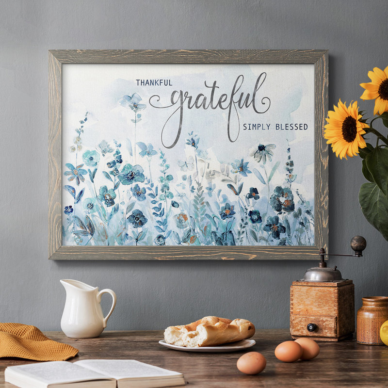 Glittering Meadow, reproduction d'art sur toile, Gris, H 22 po x l 32 po x P 1,5 po