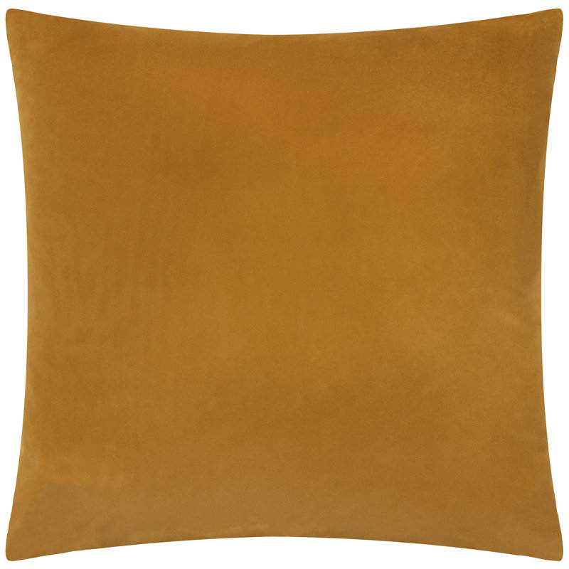 Savoy Stripe Striped Square Cushion, Pillow Cover Only - No Insert, Gold
