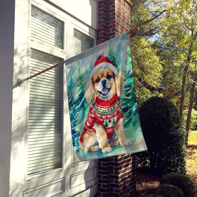 Double Sided Polyester Christmas