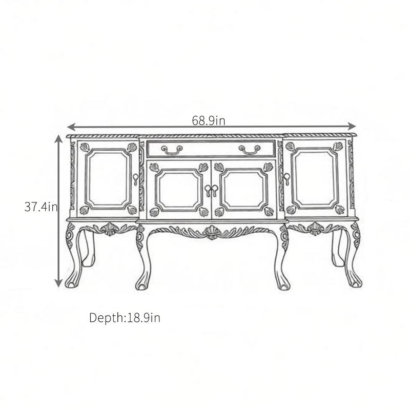 Classical Style Sideboard