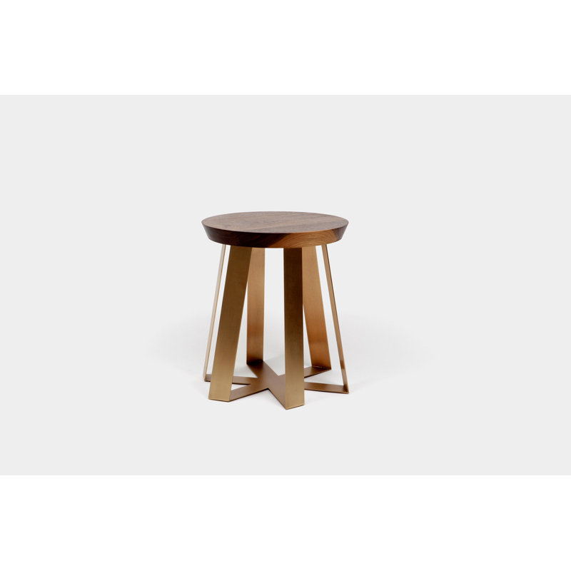 ARS Accent Stool, Aged Bronze