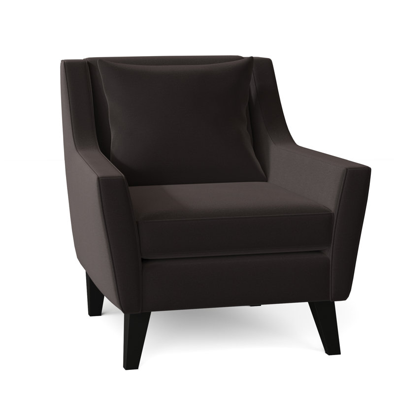 Fauteuil l 33 po Gros, Microfibre Gipsy Graphite Performance