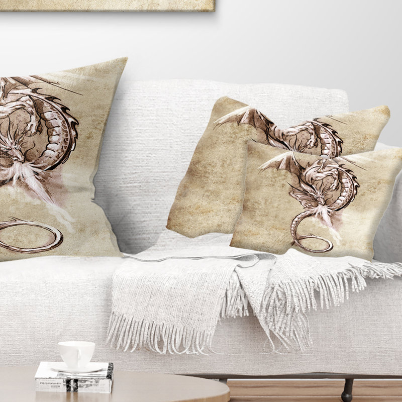  Coussin lombaire abstrait