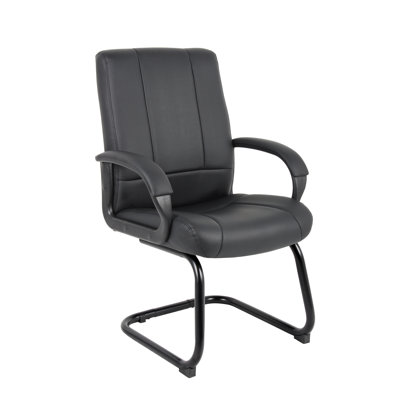 Naushad Reception Chair with Metal Frame