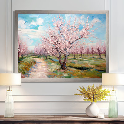 " Vangogh Blooming Cherry Trees "