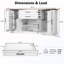Buffet avec 2 tiroirs et support de porte-1370637875