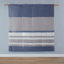 Ensemble d'édredon double à rayures avec draps