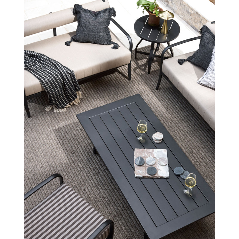 Antibes 7 Piece Dining Set, 19" H x 33" W x 60" D