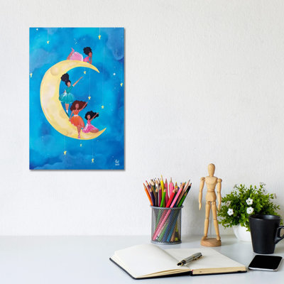 Reach by Pinklomein - Wrapped Canvas Print