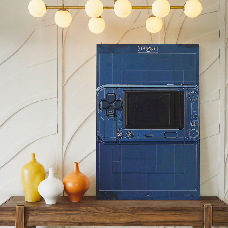 Wall Art Blueprint, H 30 po x l 40 po
