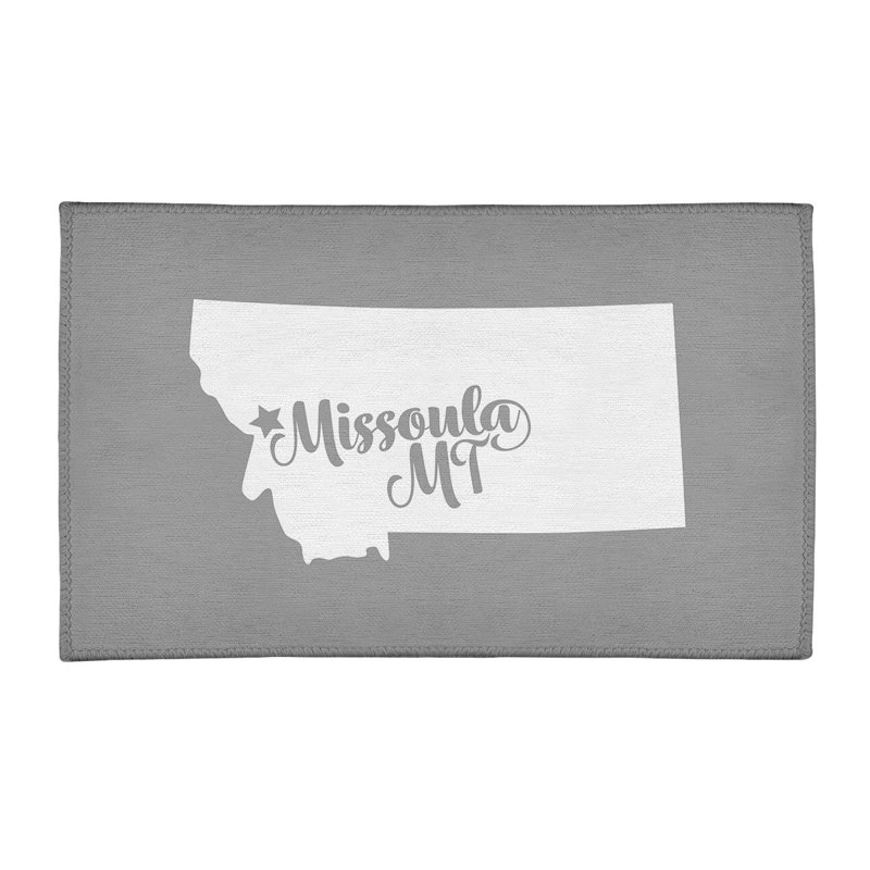 Tapis en poly-chenille missoula montana, Rectangle 3 pi x 5 pi