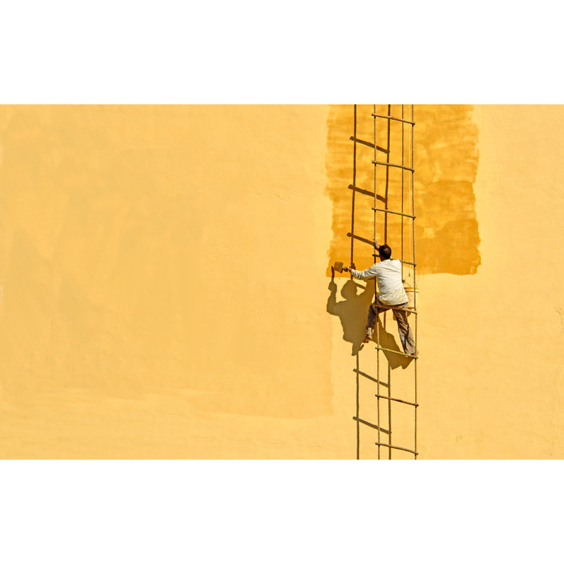 The Painter Canvas Print, 60.96 cm H x 91.44 cm W