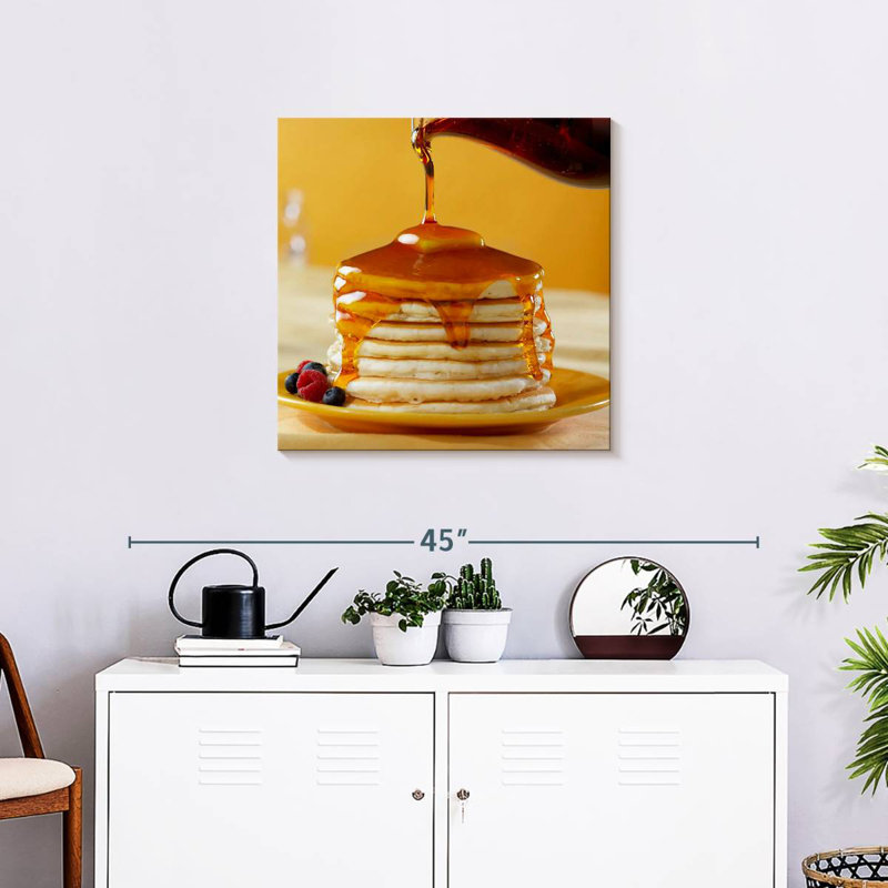 Sirop de Yarlin sur crêpes, H 24 po x l 24 po