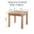 Huntington Teak 5 - Person Patio Conversation Set with Cushions-73896497