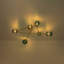 Plafonnier semi-encastré 6 lumières
