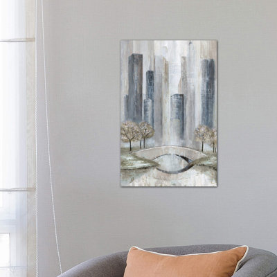 Central Park Spring by Tava Studios - Wrapped Canvas Painting