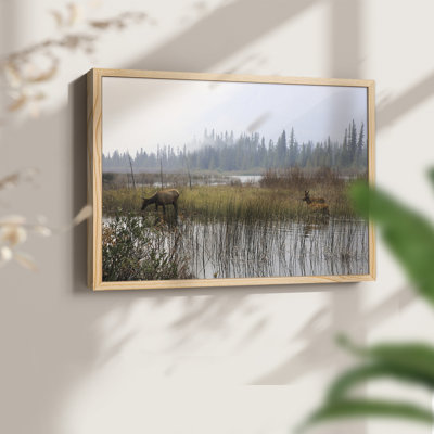 Out With The Twins -Framed Print - Restickable