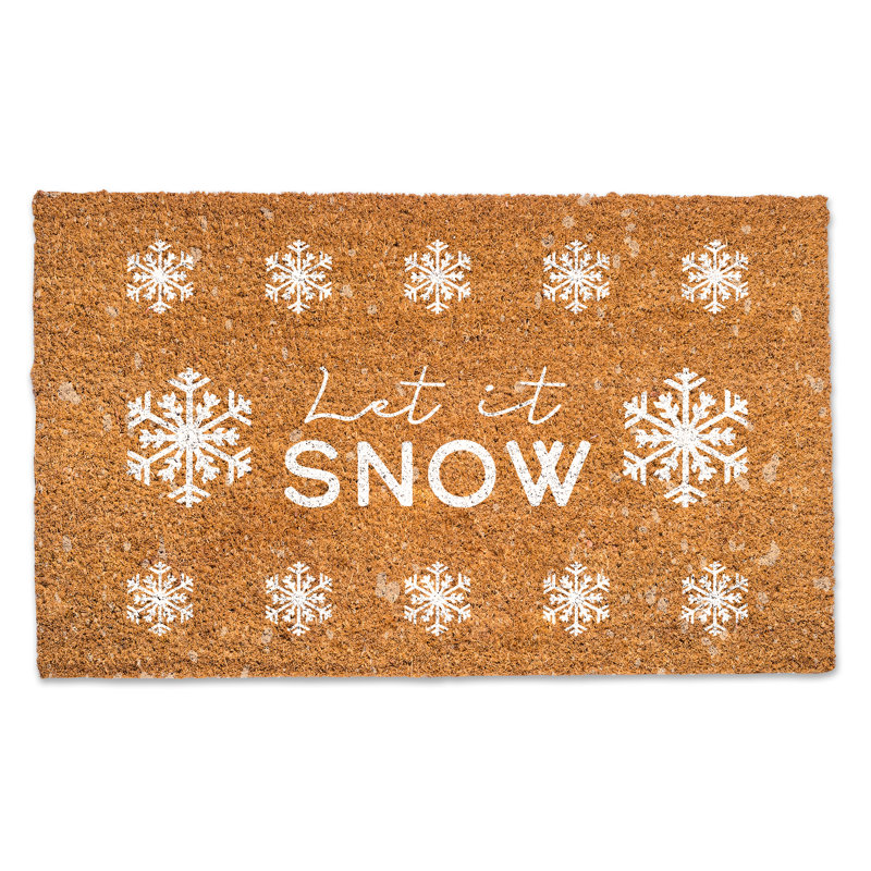 Paillasson Let it Snow
