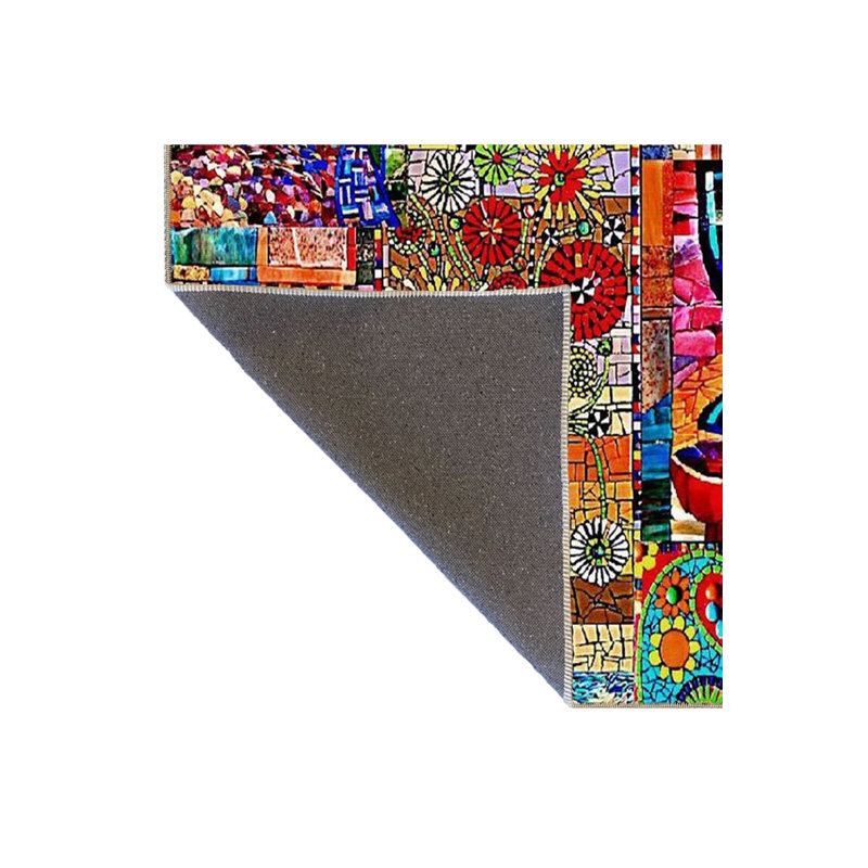 Tapis lavable Modern, Sous-tapis rond 3 pi 3 po inclus