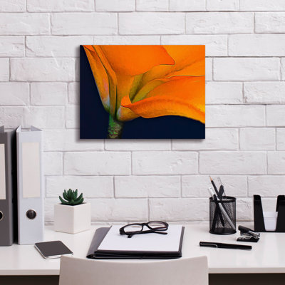 " Lily Dressed In Orange " by Pamela Plummer