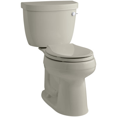 Cimarron® 1.28 GPF Water Efficient Round Two-Piece Toilet (Seat Not Included)