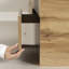 Lit plateforme simple avec tablettes Joed par Union Rustic