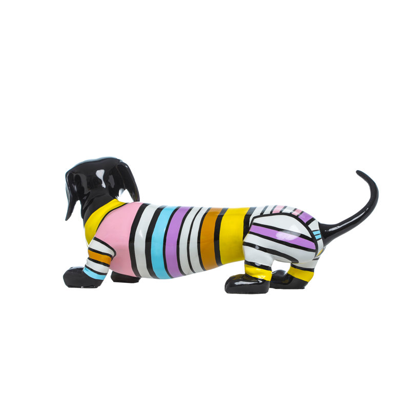 Mcelfresh Stripe Dachshund Dog - 19" long