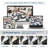 Washable Rug, Soft Non-Slip, Low Pile, Thin, Snake Print, Contemporary Accent Carpet for Kitchen, Hallway, Laundry.-856925258