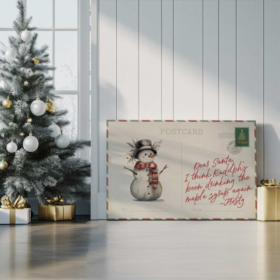 «Frosty’s Little Secret», reproduction d'art sur toile