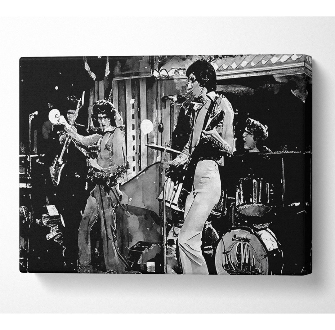 The Who On Stage - Kunstdrucke auf Leinwand