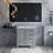 Quantavia 30'' Single Bathroom Vanity with Ceramic Top-1142200534
