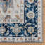 Tapis bleu / ivoire Samira Micah-717054972