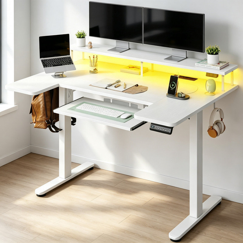 U-Shaped Standing Desk