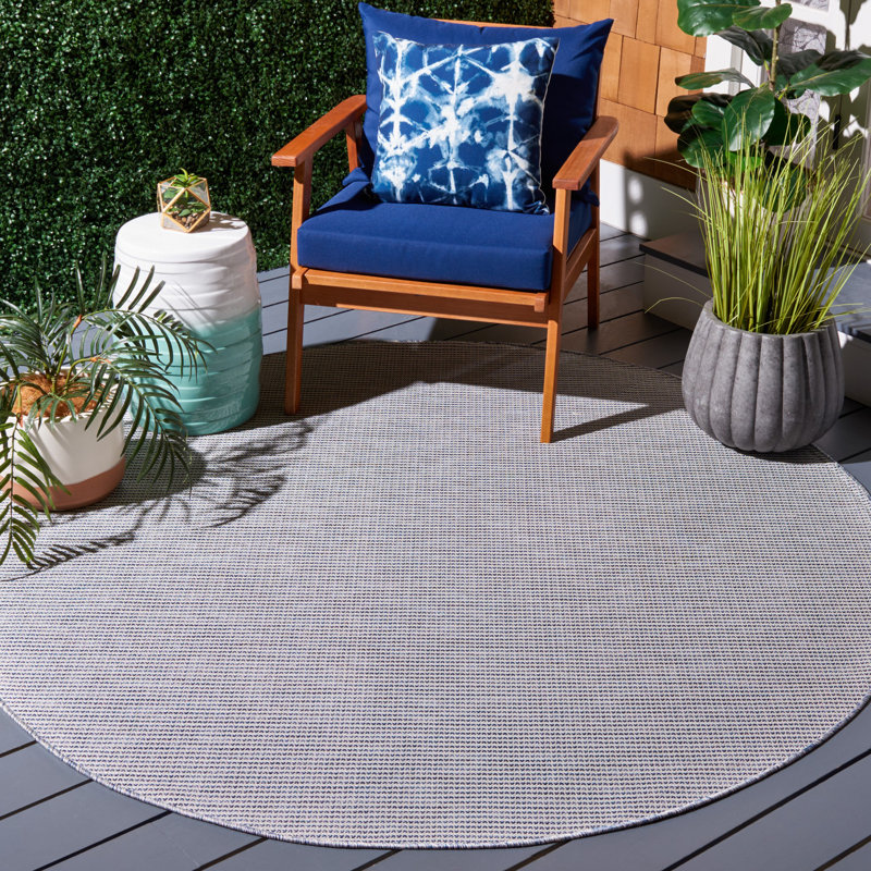 Msr400 Performance Indoor/Outdoor Area Rug, Round 6'5"