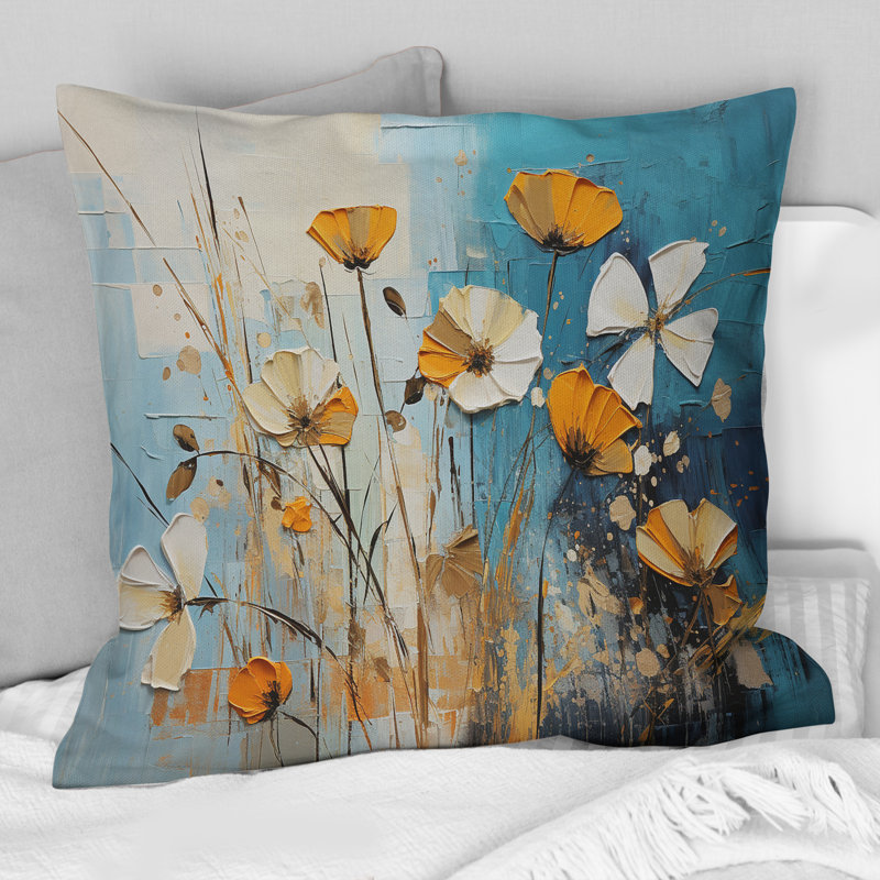 Coussin Meadow Whispers Collage III - Meadow