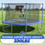 Trampoline 14 pieds, trampolines de sport avec filet d'enclos, trampolines récréatifs pour l'extérieur intérieur