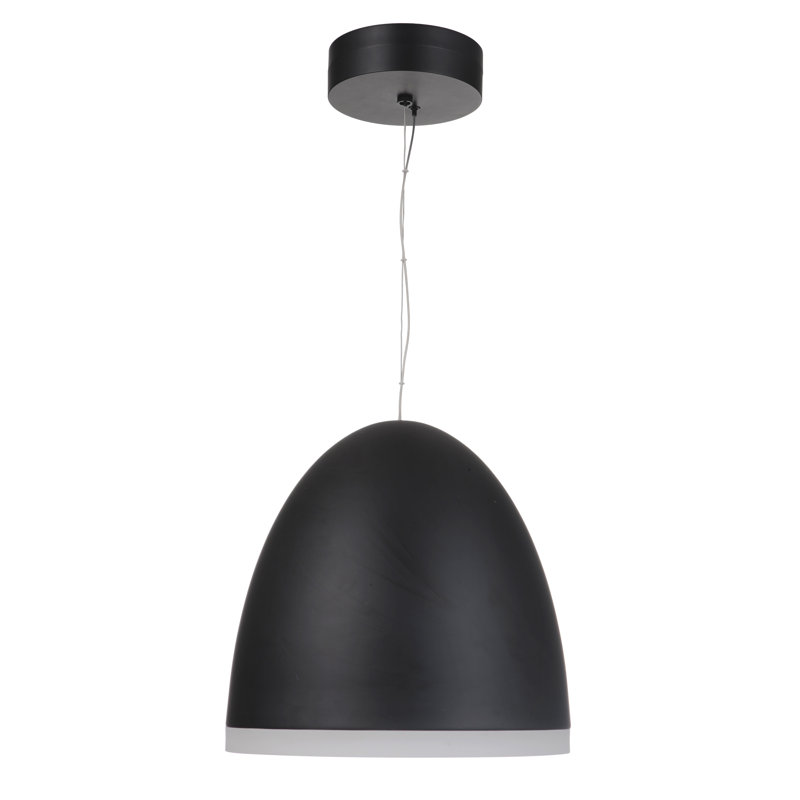 Luminaire suspendu dôme 1 lumière del Michaelson