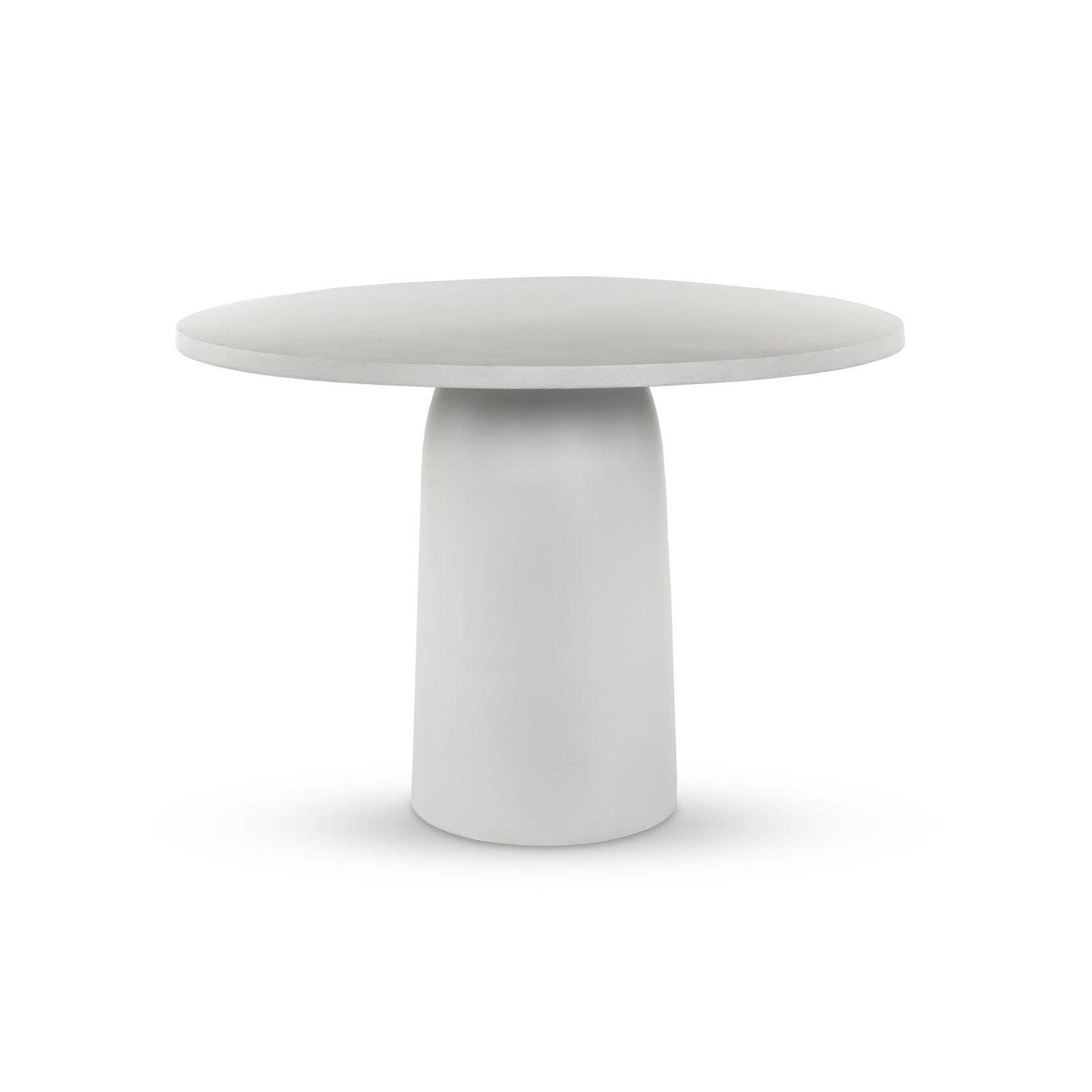 Gali 41.75 " Patio Dining Table, Matte White