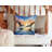 Pelicans Flying Throw Pillow-112679676