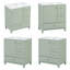 Meuble-lavabo 30 po avec lavabo-370173514