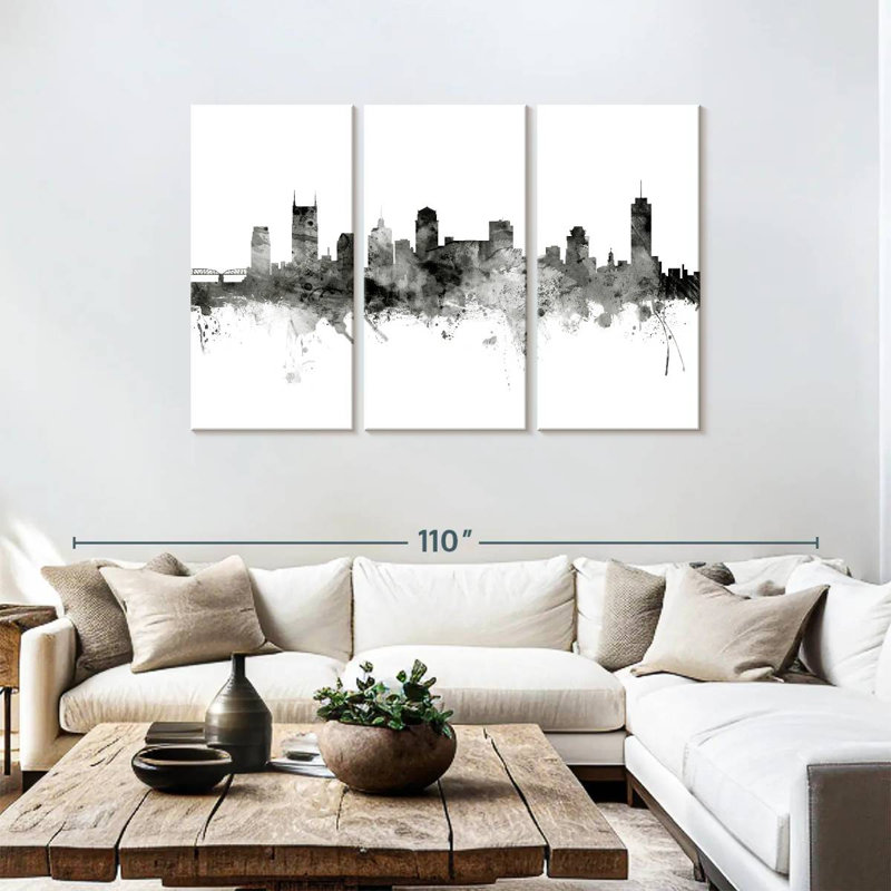 Sébbie, Nashville, Tennessee, horizon huit, H 48 po x l 74 po