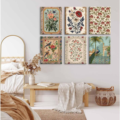 6 Piece Wrapped Canvas Print