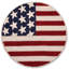 Ensemble de napperons perlés à la main avec motif de drapeau américain Jadrien