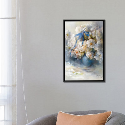 « renoncule », reproduction sur toile