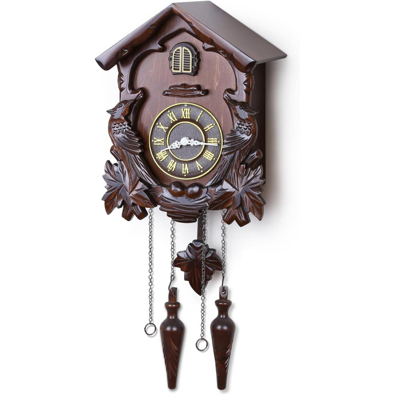 Cuckoo Clock, Large Retro Wall Clock
