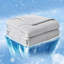 Édredon rafraîchissant pour couverture rafraîchissante - Couverture froide légère respirante de 320 g / m² pour les dormeurs chauds et les chambres AC.-124883122-124883123
